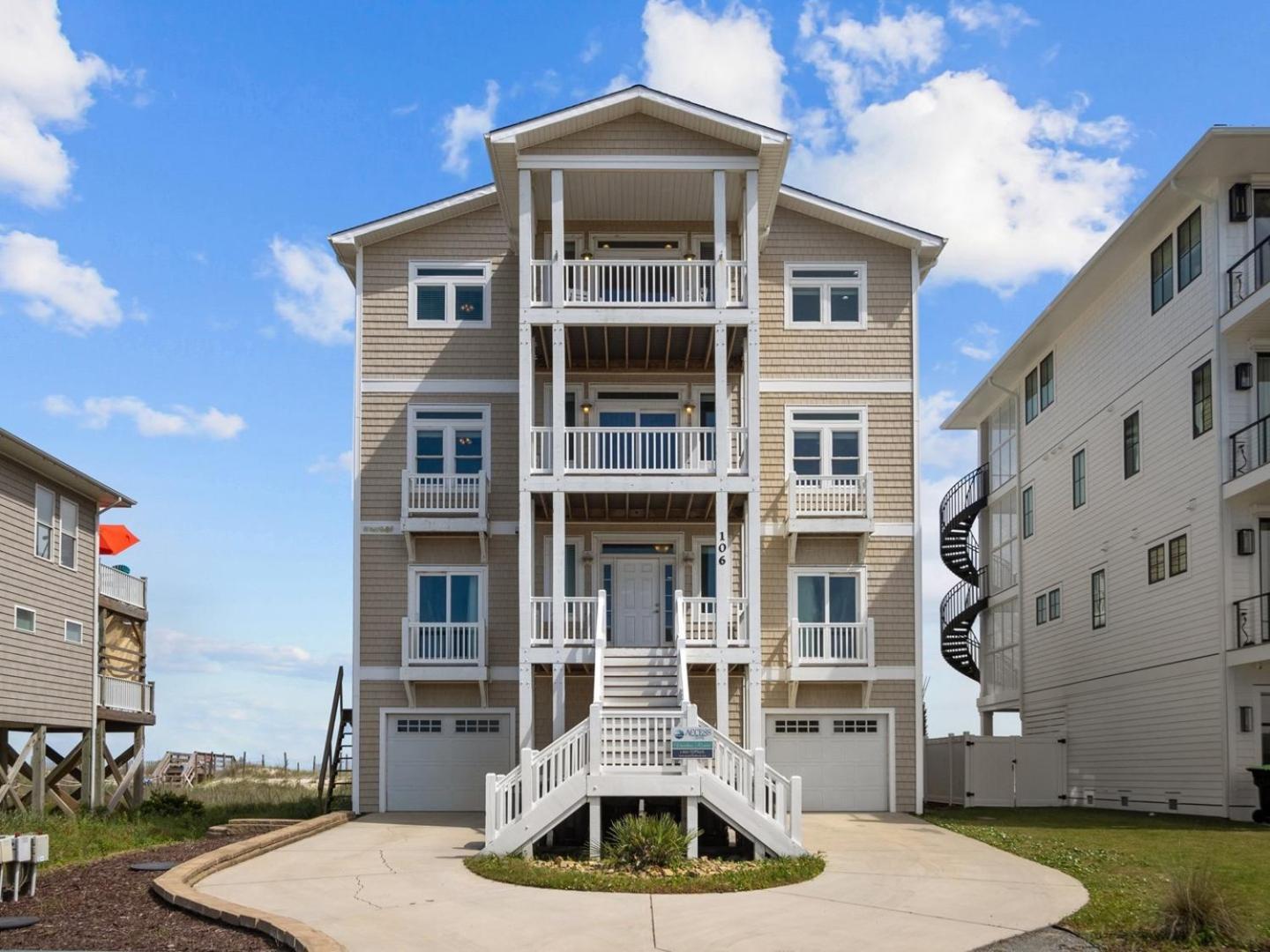 106 Scotch Bonnet Dr Villa North Topsail Beach Exterior foto