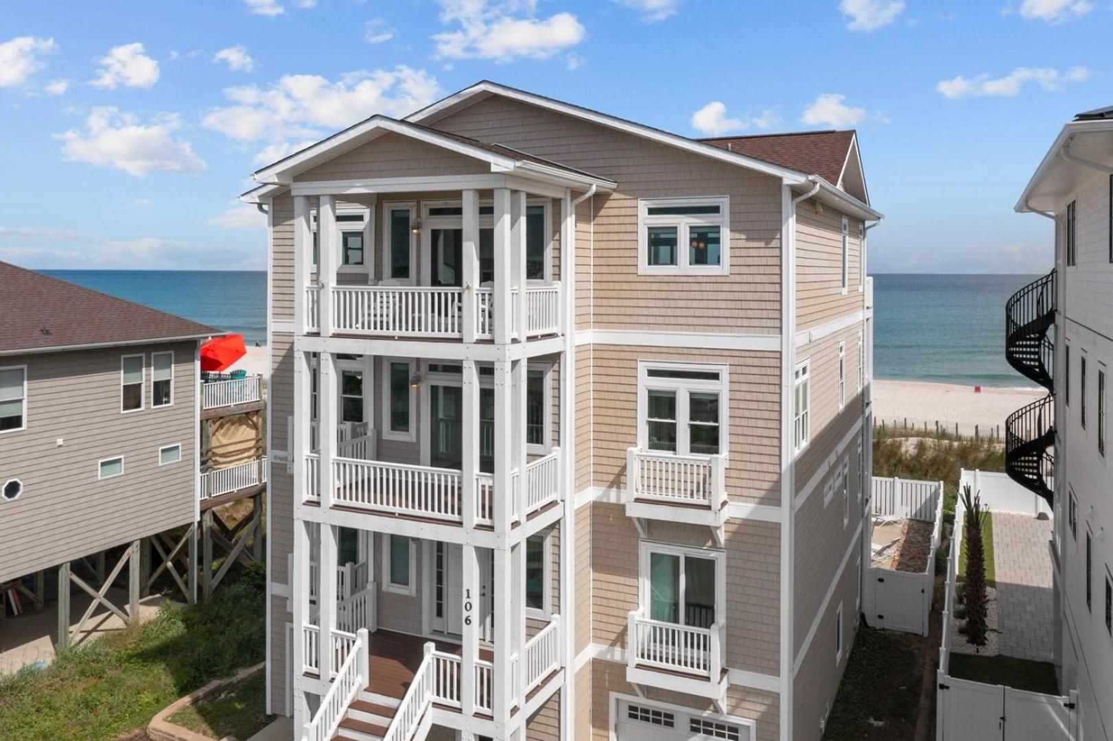 106 Scotch Bonnet Dr Villa North Topsail Beach Exterior foto